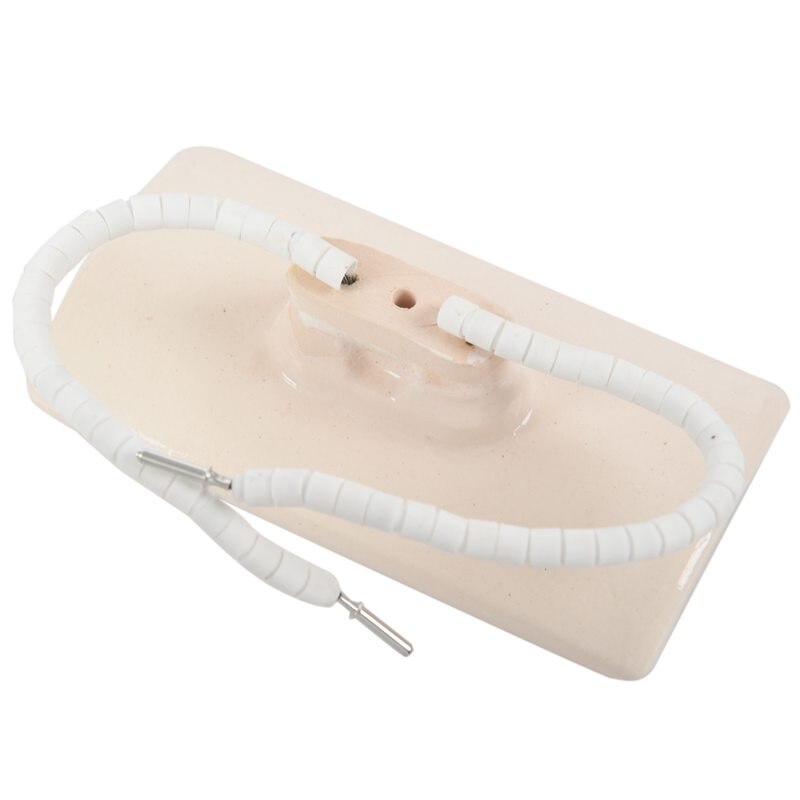 Calefactor cerámico s 120x60mm panel calefactor infrarrojo blanco 300 vatios 220V