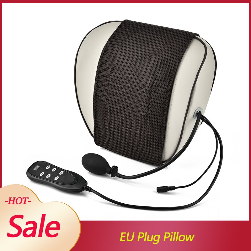 Infraröd värme elektrisk massage kudde nacke hälsosam massageador avslappning elektrisk ryggmassager nacke axel massager: 101241eu