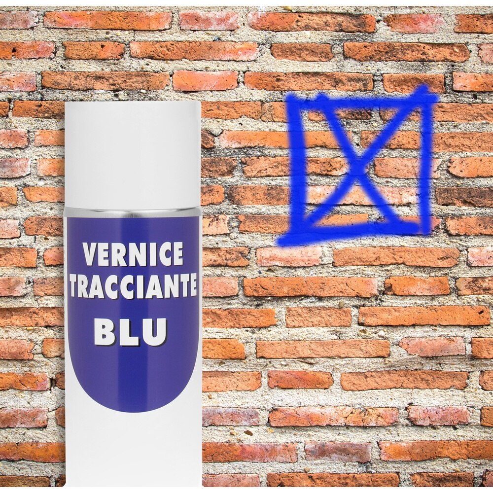 BeMatik-400ml marking Spray in blue color