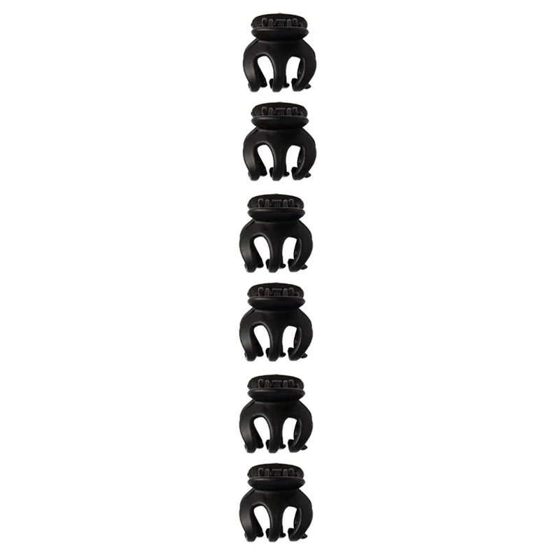 8/6 unids/set de pinzas para el cabello negras, pinza para el cabello acrílica , pasador, pinza para el pelo, tocado para mujeres y niñas, accesorios para el cabello: Lavanda