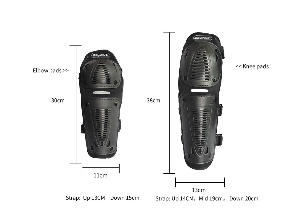 Riding Tribe Motorcycle Hnads Leg Protection Reflective Moto Knee Pads Elbow Pads Shin Guards Protective Gears Summer HX-P09