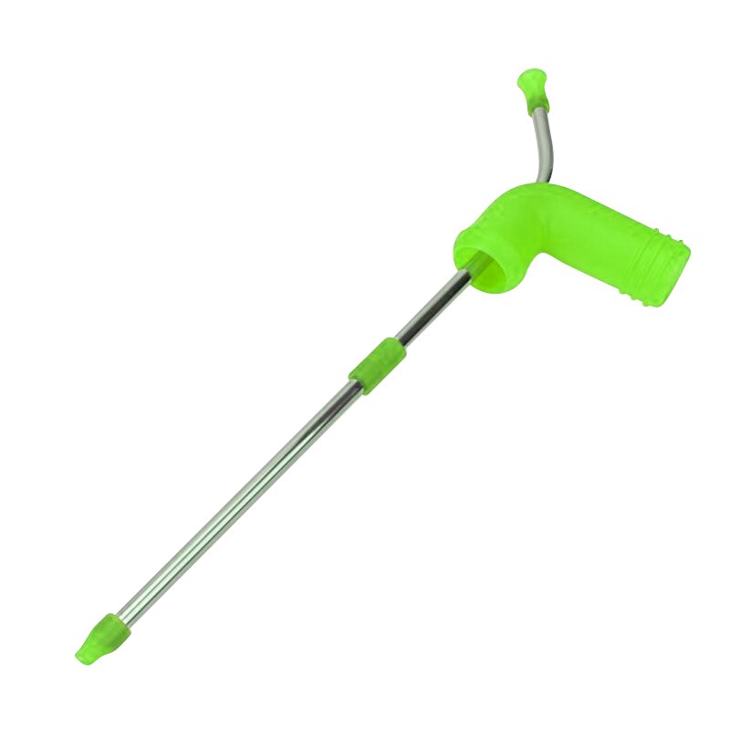 Beer Snorkel Double Beer Snorkel Stainless Steel Beer Snorkel Party Barbecue Cans Smoker Bar Accessories: green