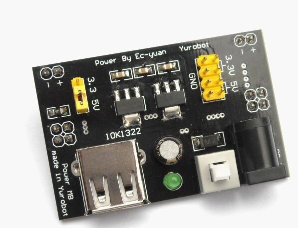 Module d'alimentation spécial de panneau d'arrêt noir compatible 5 v 3.3 v électronique