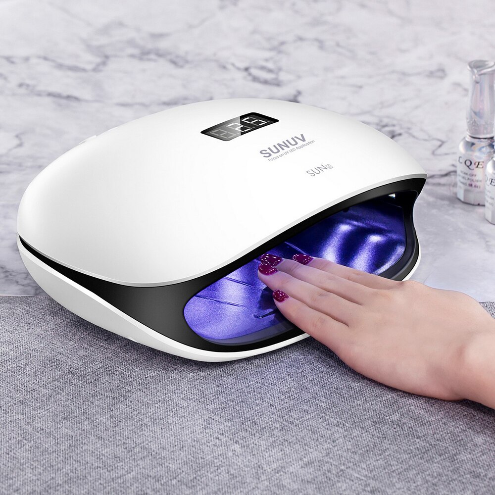 SUNUV SUN4 – lampe sèche-ongles LED UV 48W, avec écran LCD, photothérapie UV intelligente, outil de manucure, pour femmes