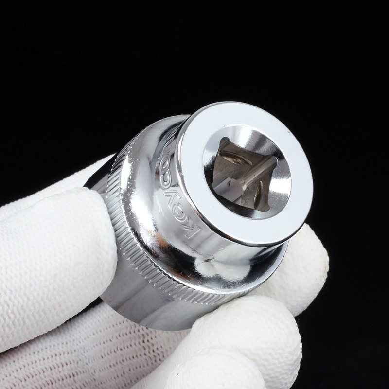 3/8 "6-24mm jeu de douilles 19 pièces 3/8 12 douilles à dents outil tête enveloppée CR-V universel hexagone Spblown Allen tête Auto outils de réparation