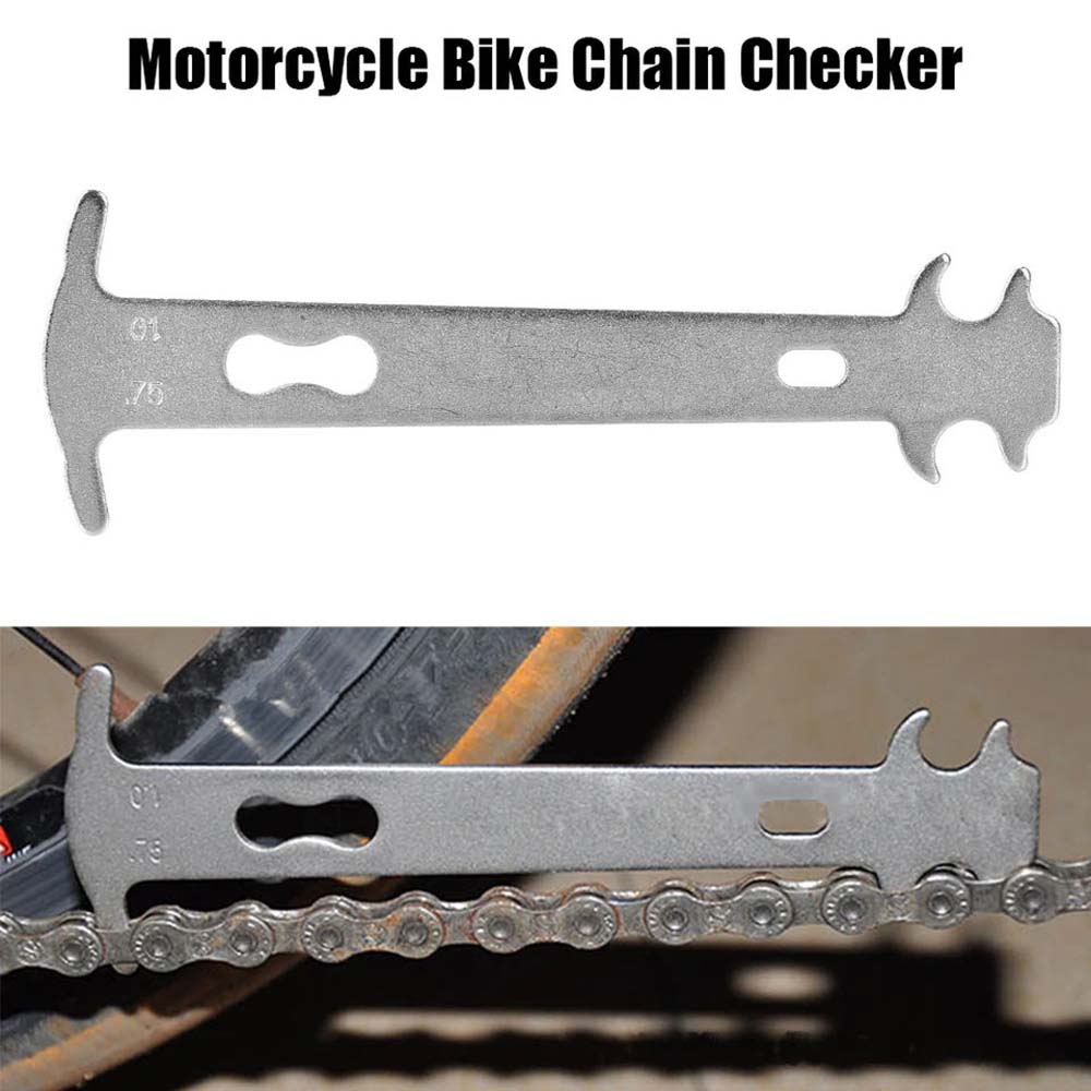 Bicycle Chain Measuring Caliper, Bicycle Chain Wear Check Indicator Repair Tool, Mountain Bike Chain Wear Tool "