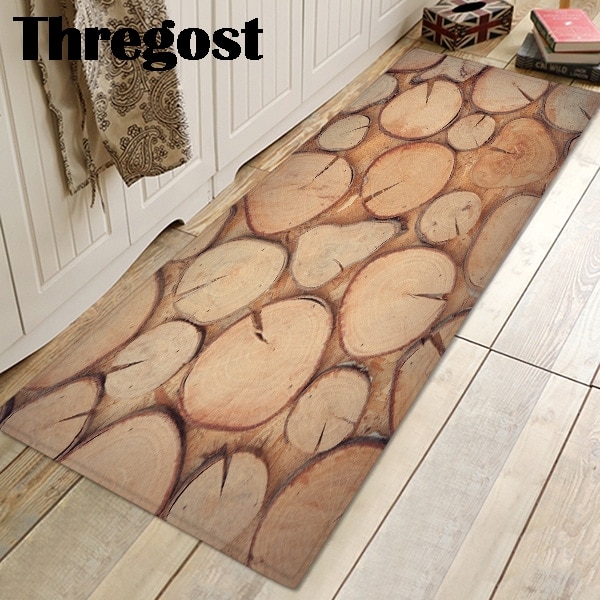 Thregost 3D Gedruckt nicht-Unterhose Schlecht Matten Mikrofaser Dusche Teppich Wasser Absorbierende matt Küche Teppich Flur Boden Teppiche
