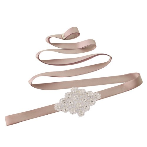 Trixy  s10 diamanten riemen bruidsriem strass riem sjerpen trouwjurk riem avondjurk riem chique riem voor vrouwen huwelijk: Antieke vitrine