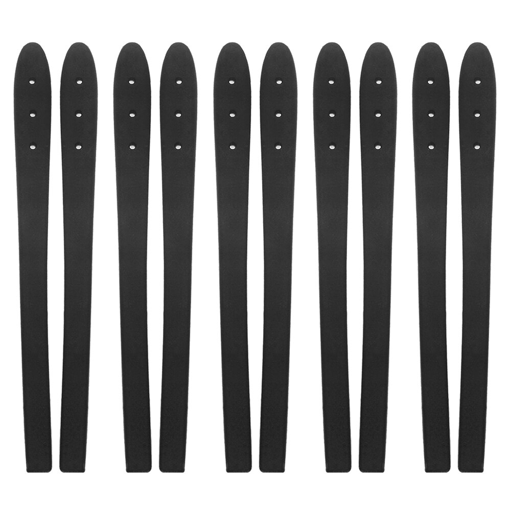 5 Pairs Unisex Duurzaam Anti-Slip Glazen Been Sets Siliconen Tip Ear Grip Tempel Haak Voor Bril Spektakel Houder sport: Black