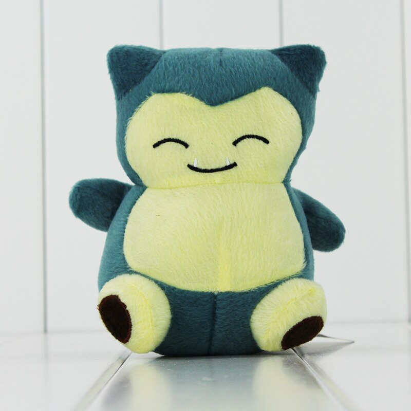 13-33cm eevee murloc plush cartoon doll toys Jigglypuff Chansey Zygarde Pikipek Goomy white Alola Vulpix Rotom Growlithe dog toy: snorlax