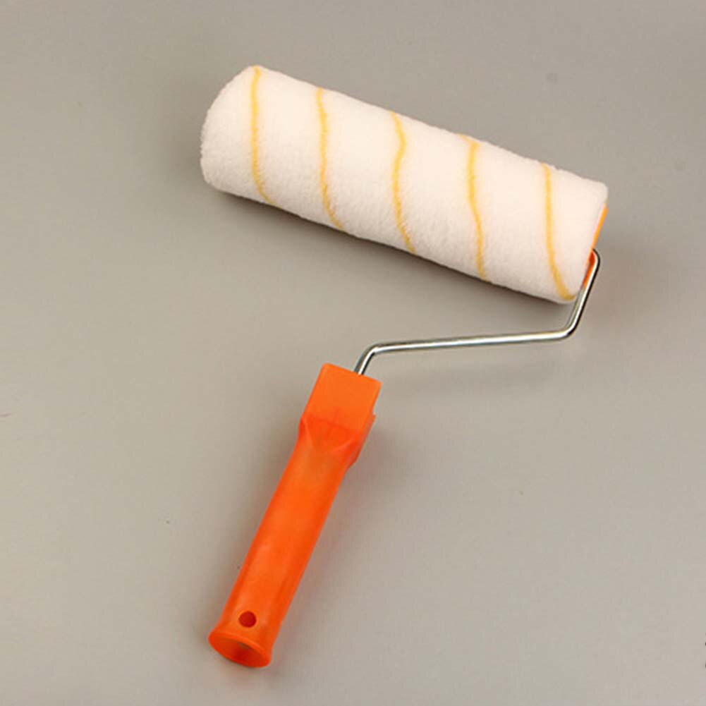 9inch Portable Oil Paint Wall Painting Roller Brush DIY Home Decorating Tool solvent-resistant paint non-shedding medium brush