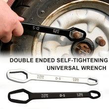 Universal Double Ended Wrench Adjustable Universal Wrench 8-22mm Ratchet Wrench Spanner Bicycle Motorcycle Car Repairing Tools
