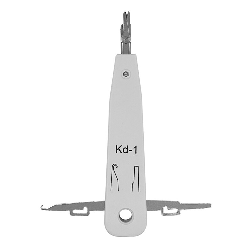 Per RJ11 RJ12 RJ45 Cat5 KD-1 Cavo di Rete Wire Cut Strumento Pugno Imbottiture Impatto Strumento