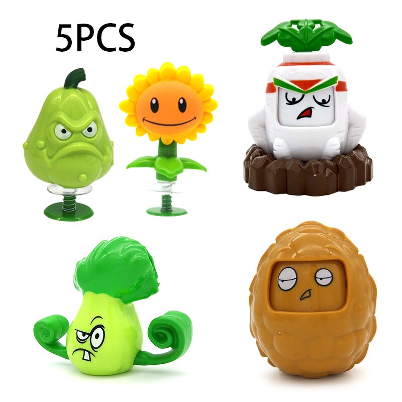 Role Plants Pea shooting Zombie 2 Toys Full Set for Boys Ejection Anime Children&#39;s Dolls Action Figure Model Toy No Box: no box j