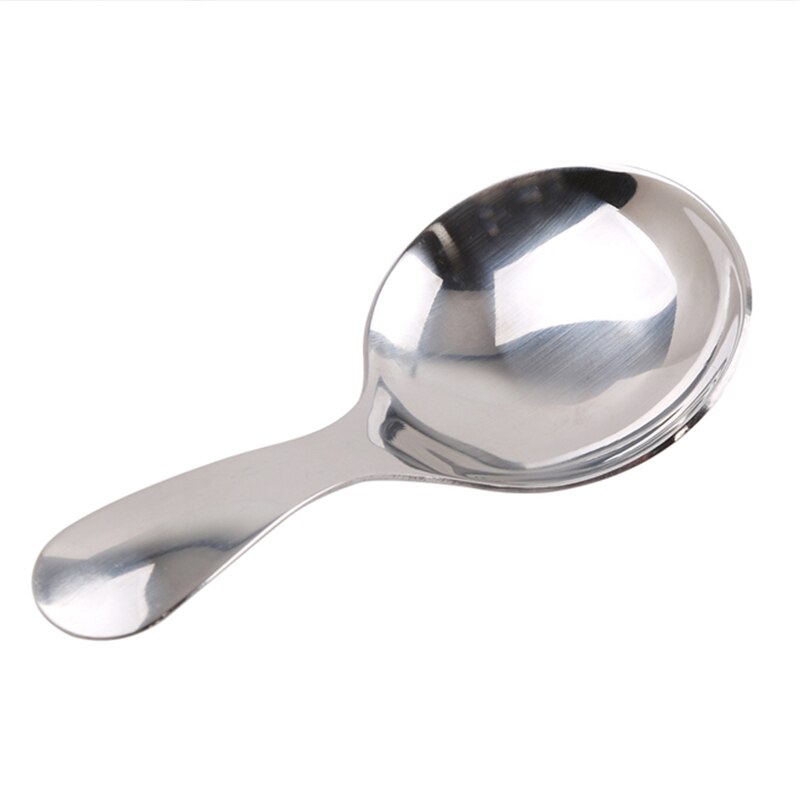 Stainless Steel Small Spoon Ice Cream Honey Teaspoon Honey Coffee Tea Sugar Salt Jam Mustard Condiments Spoons Mini Baby Spoon