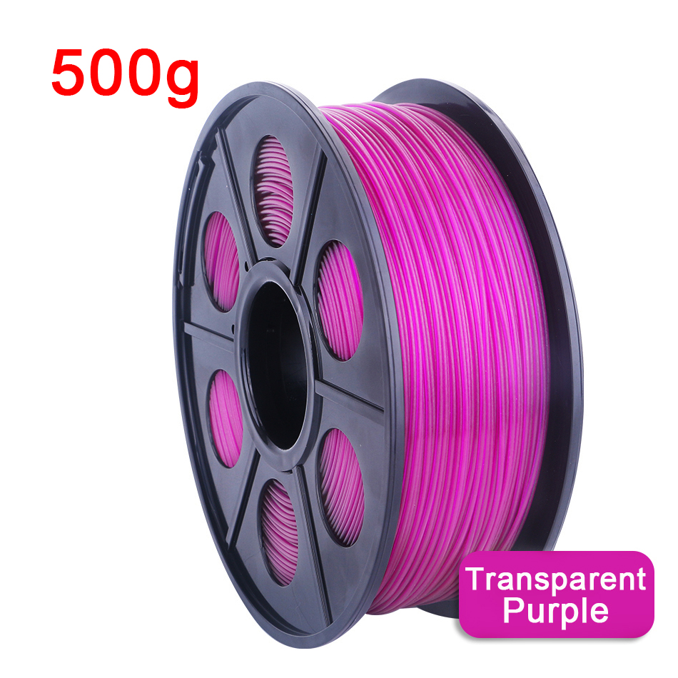 PETG Marble Filament 1.75mm 3D Printer Filament Stone Like Material 1kg/500g/250g 3d Printing Temperature 240-260 Degrees: purple 500g