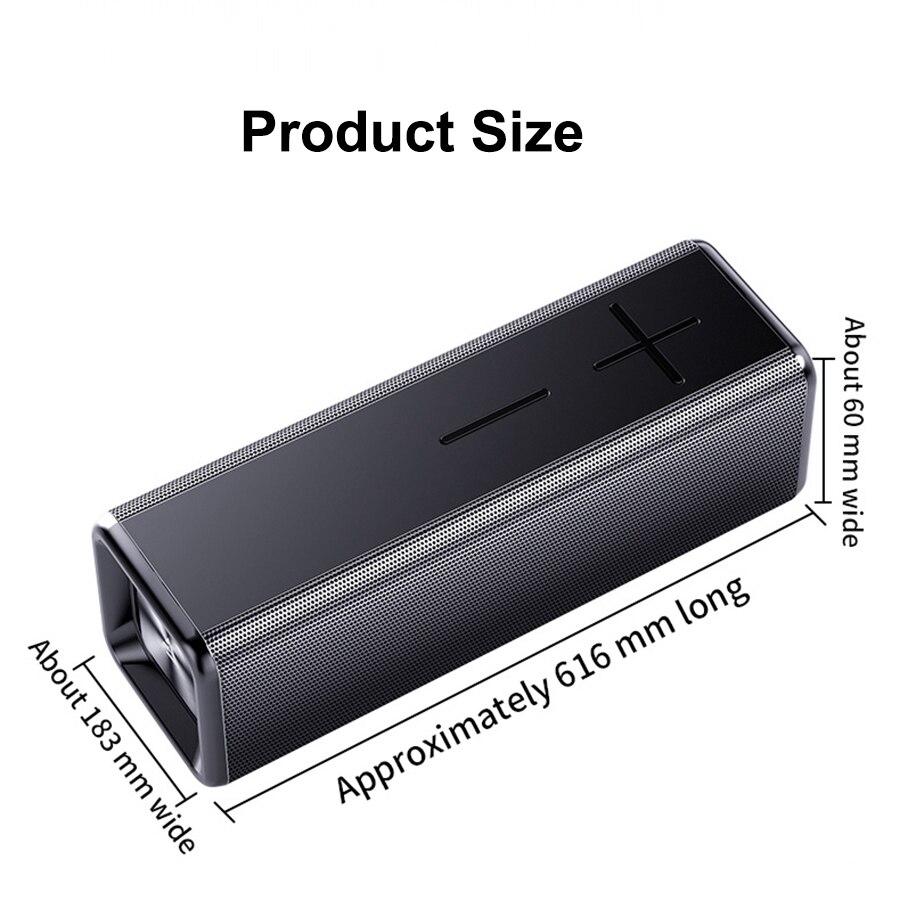 Mini Bluetooth-Compatibel Soundbar Luidspreker Kolom Draadloze Draagbare Outdoor Speaker Bass Sound Box Speaker Voor Pc Gamer Telefoon