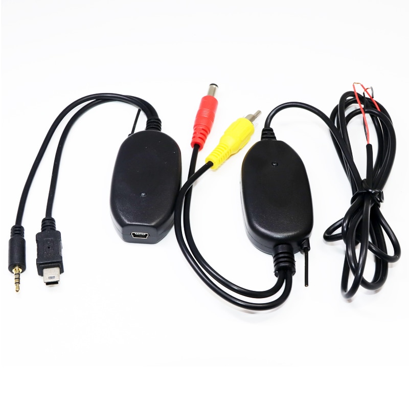 2.4Ghz Wireless 2.5MM GPS Video Transmitter Receiver for Rear View parking Camera For Portable GPS