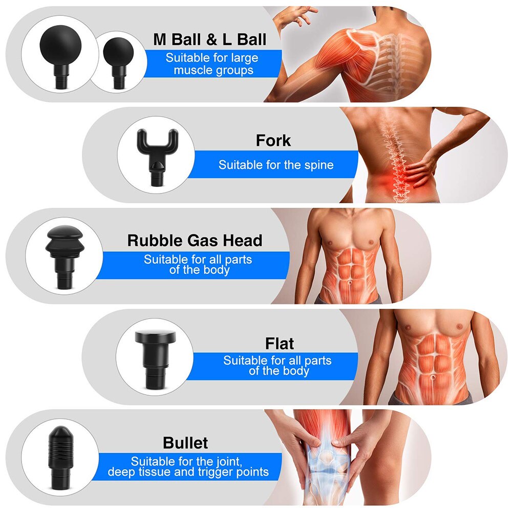 Tiefe Gewebe Muskel Massage Pistole Entspannung Abnehmen Gestaltung Schmerzen Linderung Massagegerät Vibration Fascial Pistole Für Männlich-weibliche USB Ladung