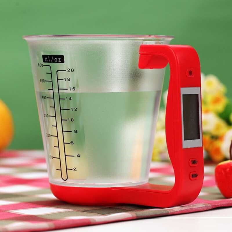 Practical Household Kitchen Electronic Scale Multifunctional Electronic Digital Measuring Cup DIY Baking Milk Powder Gauge Tools