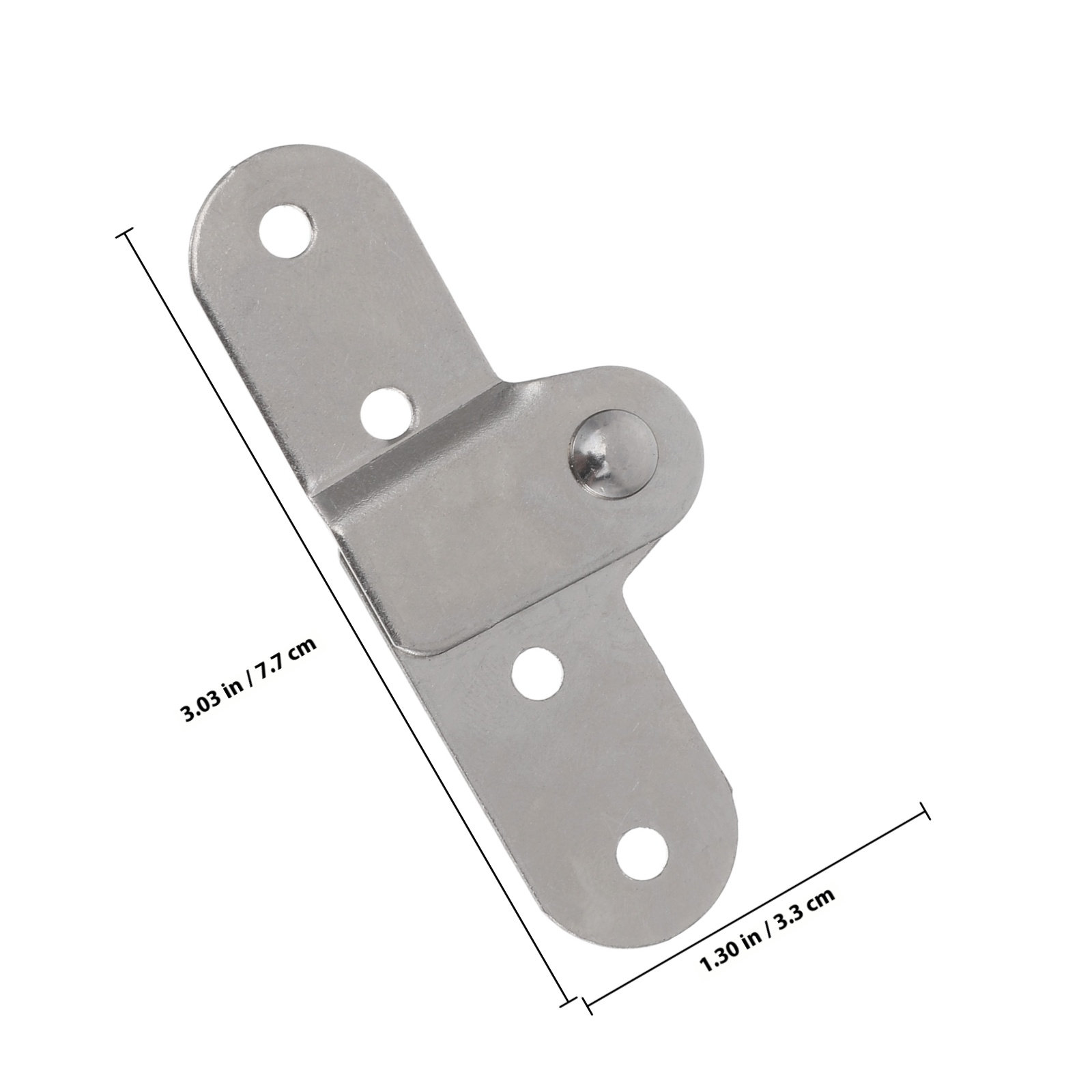 2 Pcs Attic Ladder Hardware Kit Hinges Folding Heavy Duty Replacement