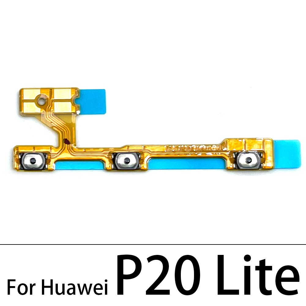 Nowy przycisk włączania zasilania przycisk boczny przycisk Flex Cable dla Huawei P8 P9 P10 P20 P30 P40 Lite E 5G Pro Plus 2016: P20 Lite