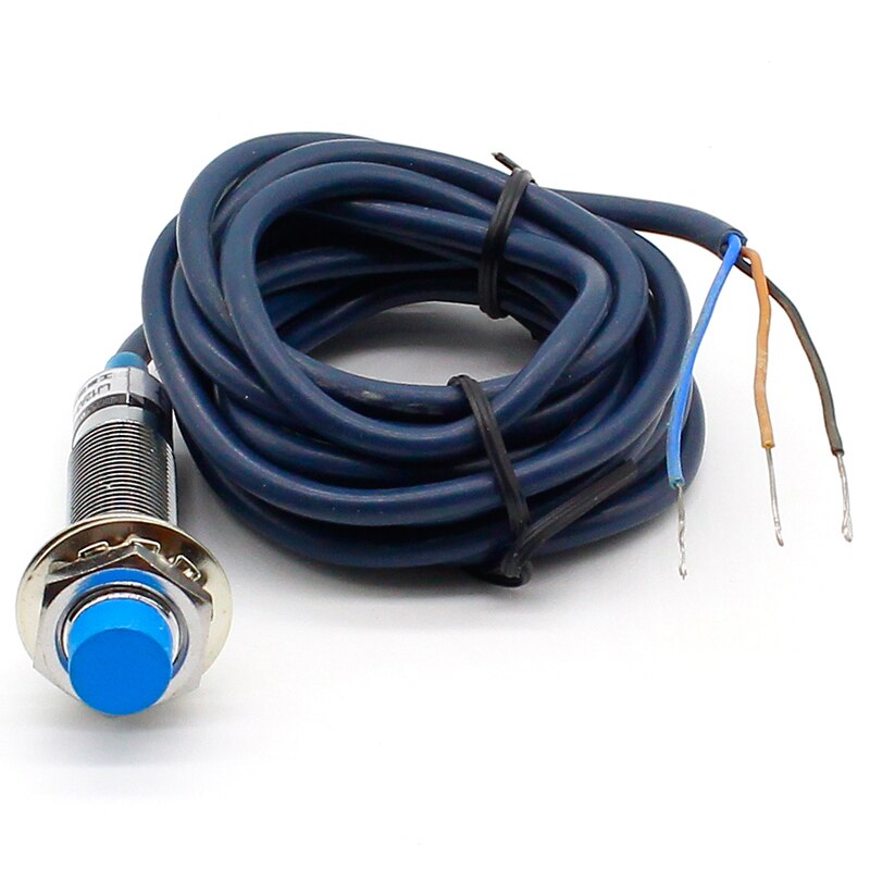 Sensor de proximidad inductivo M12, interruptor de voltaje de trabajo, 5V, NPN, sin LJ12A3-4-Z/BX-5V, cilindro, especial para MCU, 4mm