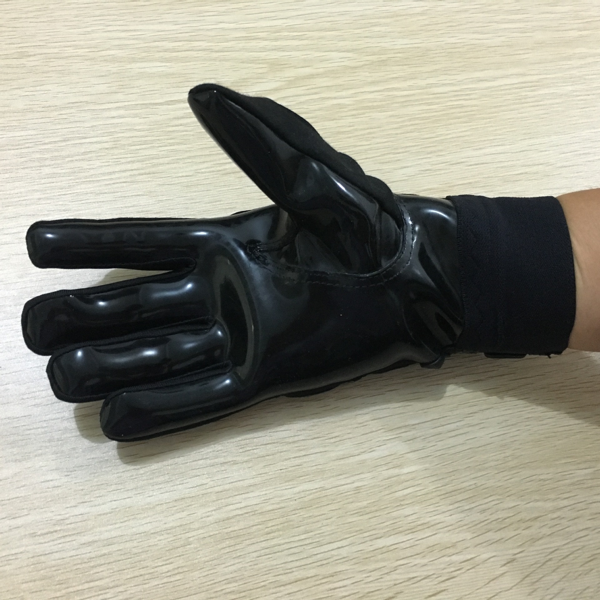Guantes de pelota de fútbol americano de Gel de sílice duradero guantes de deporte tácticos militares guantes de rugby motocicleta equipo de pelota de playa