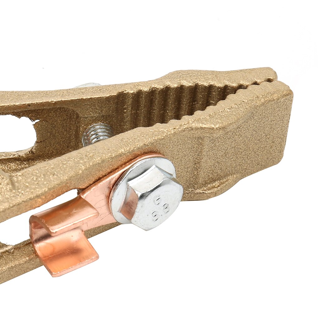 Messing Lassen Grond Klem Een Vorm Vaststelling Aarde Clip Houder Hoge Geleidbaarheid Professionele 260A Vervangen Soldeer Apparaat Lijn