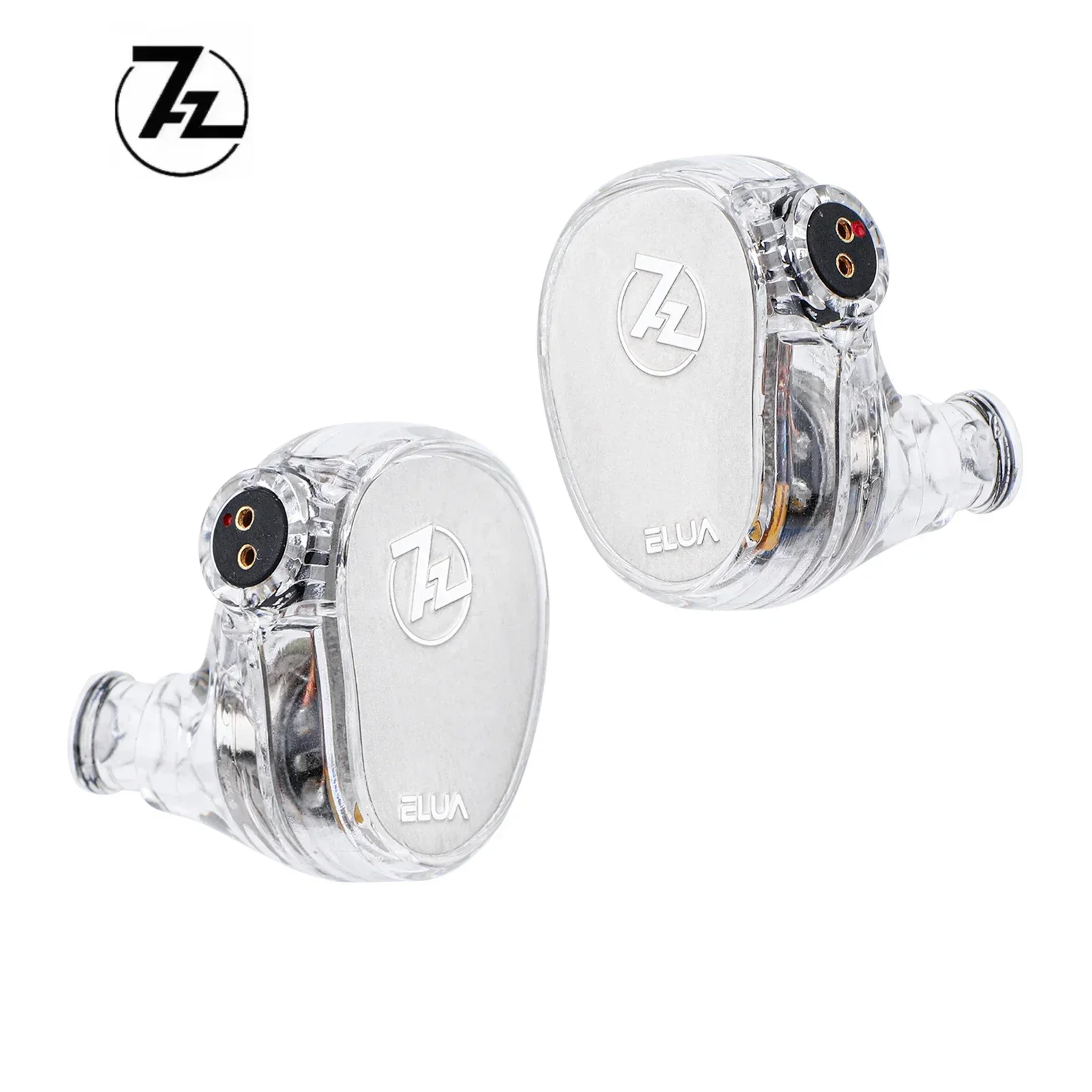 7Hz x HBB Elua headset 10mm + 8mm Dual Dynamic Driver IEM Hifi Earphones with Detachable Cable and Balanced Sound