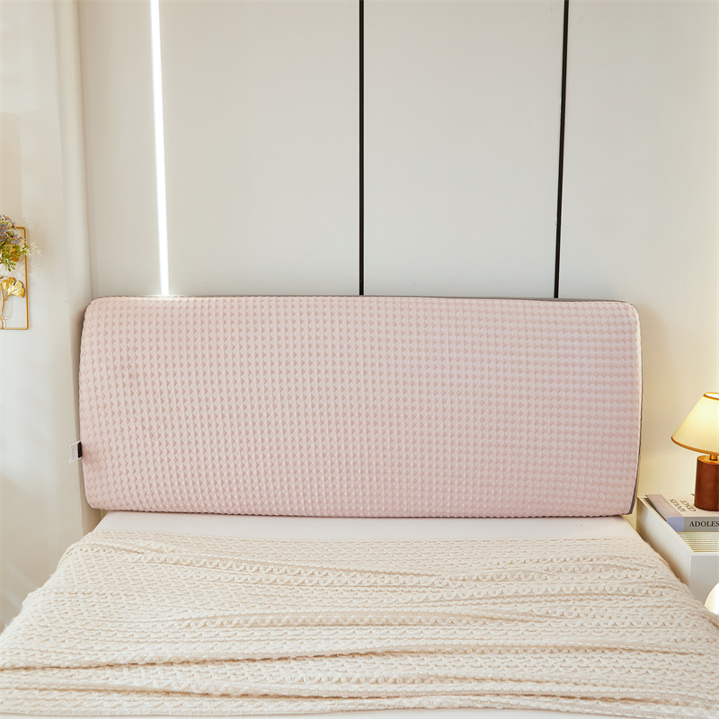 Nordic Effen Kleur Nachtkastje Cover Elastisch Universele Maat Zacht Hoofdeinde Cover Thuis Kamer Bescherming Bed Hoofd Covers Wasbaar Hotel