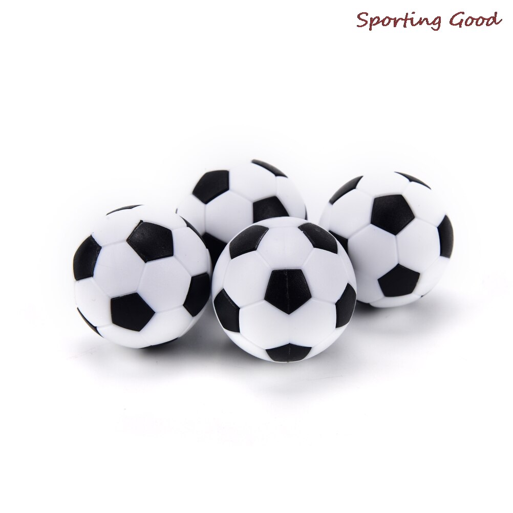 4 Pcs Foosball Table Football Plastic Soccer Ball Football Fussball Soccerball Sport Round Indoor Games 32mm