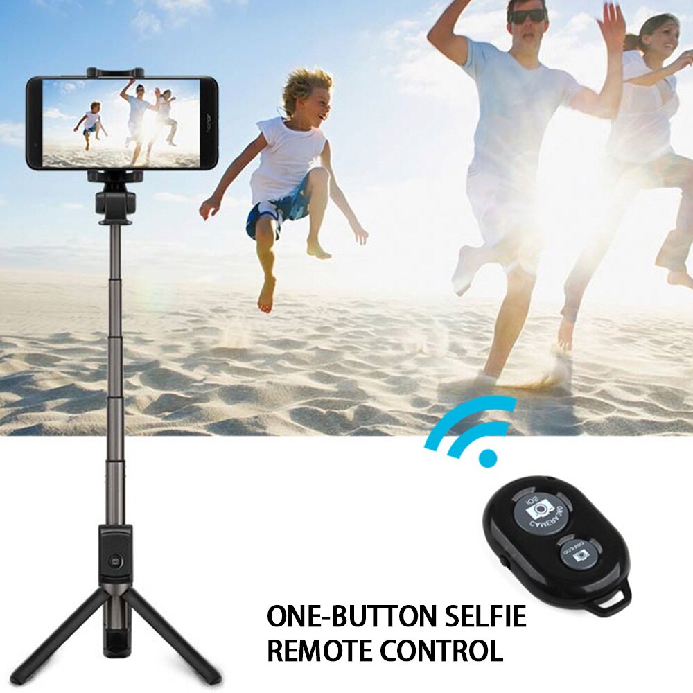 Wireless Bluetooth Remote Control Camera Shutter Selfie Button Controller Trigger Clicker for iOS and Android Devices