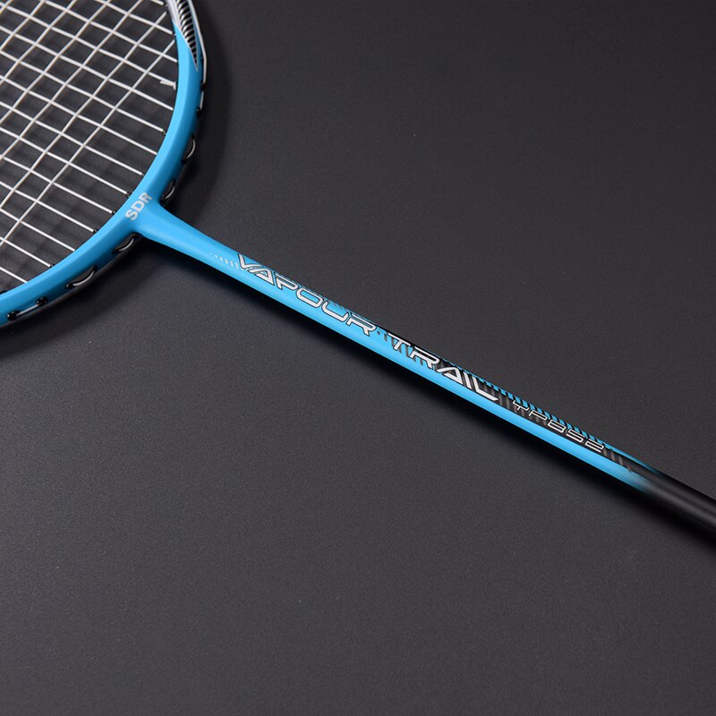 SIRDAR 24-26pound 4U badminton racket stringed full carbon fiber racket offensive and defensive single racket