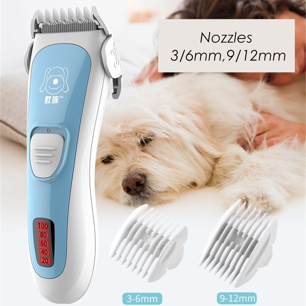 Trimmer voor huisdieren, tondeuse voor dieren, wasbaar tondeuse voor katten, scheerapparaat, elektrische schaar, grasmaaier, tondeuse