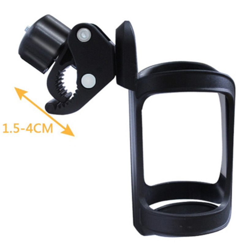 Stroller drink holder rack children's bicycle trolley bottle holder children's bicycle milk water stroller trolley stroller accessories: Red