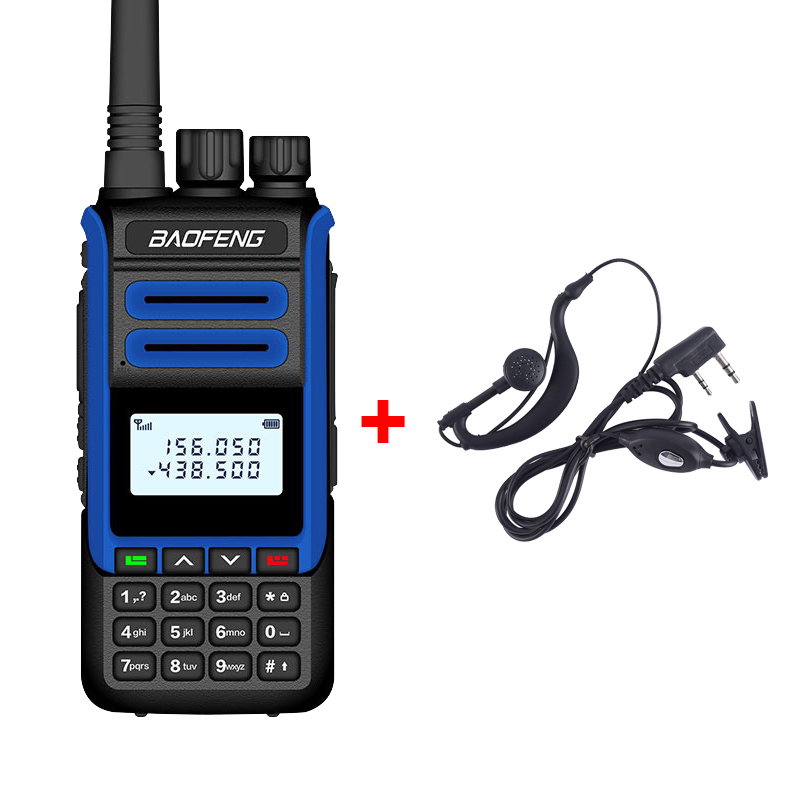 BaoFeng-walkie-talkie BF-H7 de 10W, estación de Radio CB Amateur potente, transceptor de banda Dual BF-H7, intercomunicador de caza, 10KM: BF-H7 Packing 2