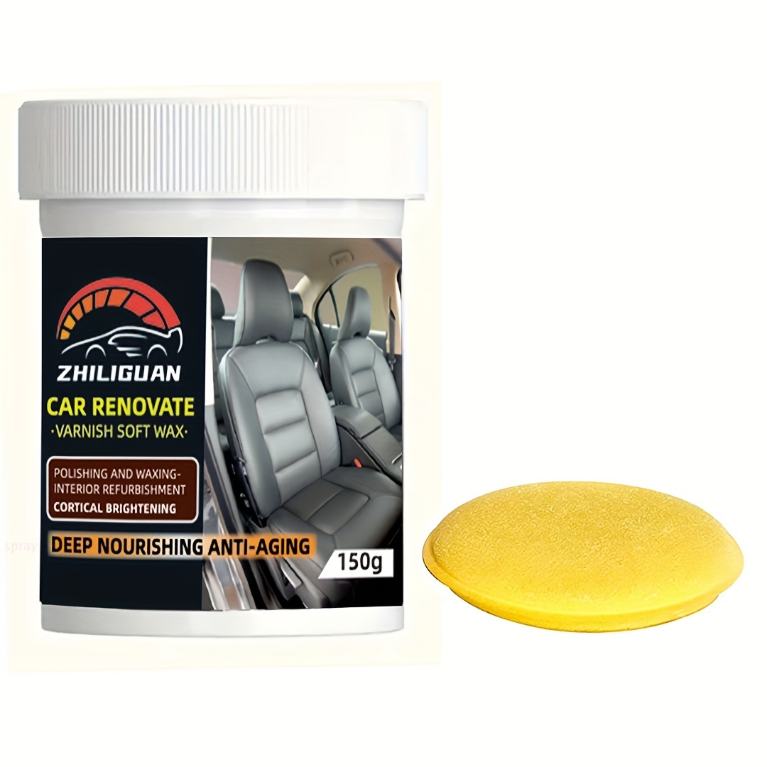 Car Refurbishment Cream - Repairs dashboard and leather seats, enhances tire gloss, crystal like smoothness - Car Maintenance: Default Title