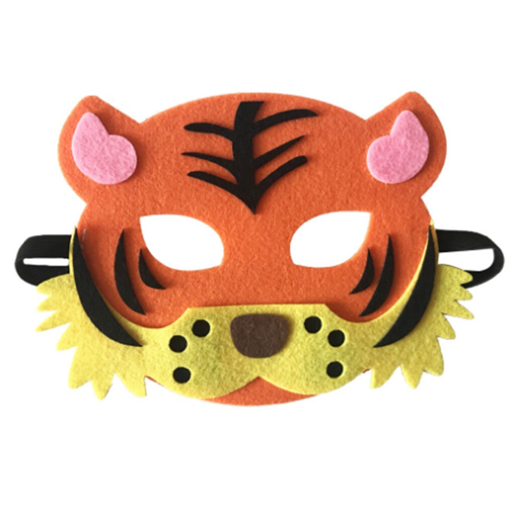 15 kinds DIY kids animal masks Birthday Party Masks Birthday Party Decor Kids Jungle Party Safari Party Decor Kids Favors: no3