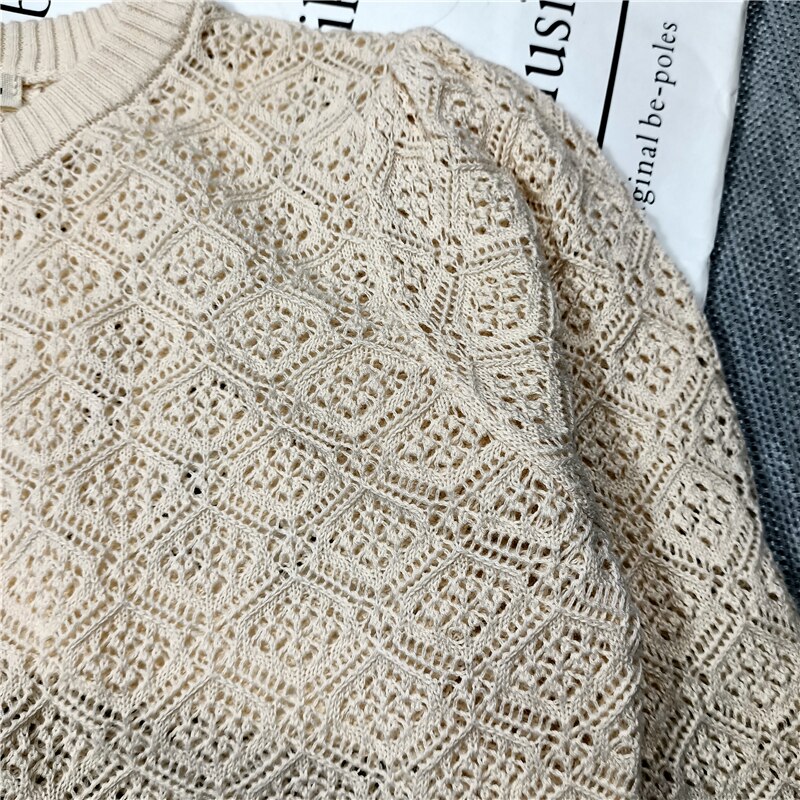 Lente en zomer meisje holle trui kinderen dunne cardigan