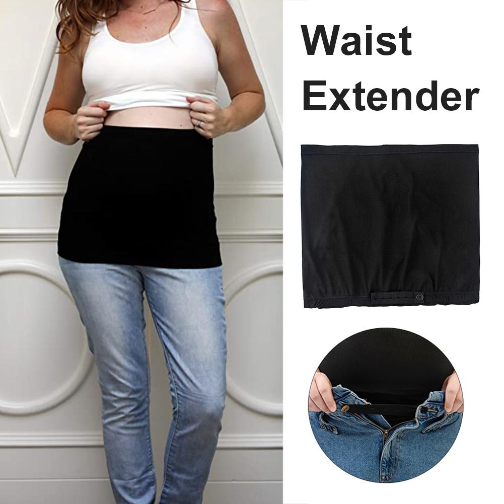 Schwangerschaft Bauch Band Mutterschaft Taille Verlängerung Multi-funktion Langlebig Hosen Bund Expander Bauch Band Verlängerung Schnalle