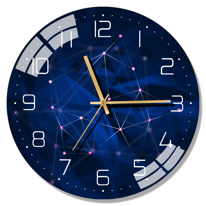 Reloj de pared grande nórdico, moderno, , reloj de cocina, sala de estar, relojes de dormitorio silencioso, decoración de pared Klok para el hogar B50