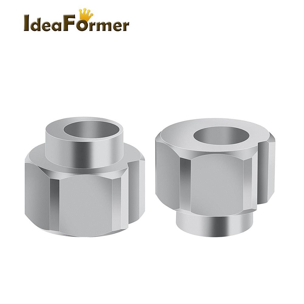 5/10pz parti della stampante 3D Openbuilds distanziatore eccentrico ruota a V colonna eccentrico isolamento vite dado v-fessura acciaio inossidabile Foro5MM