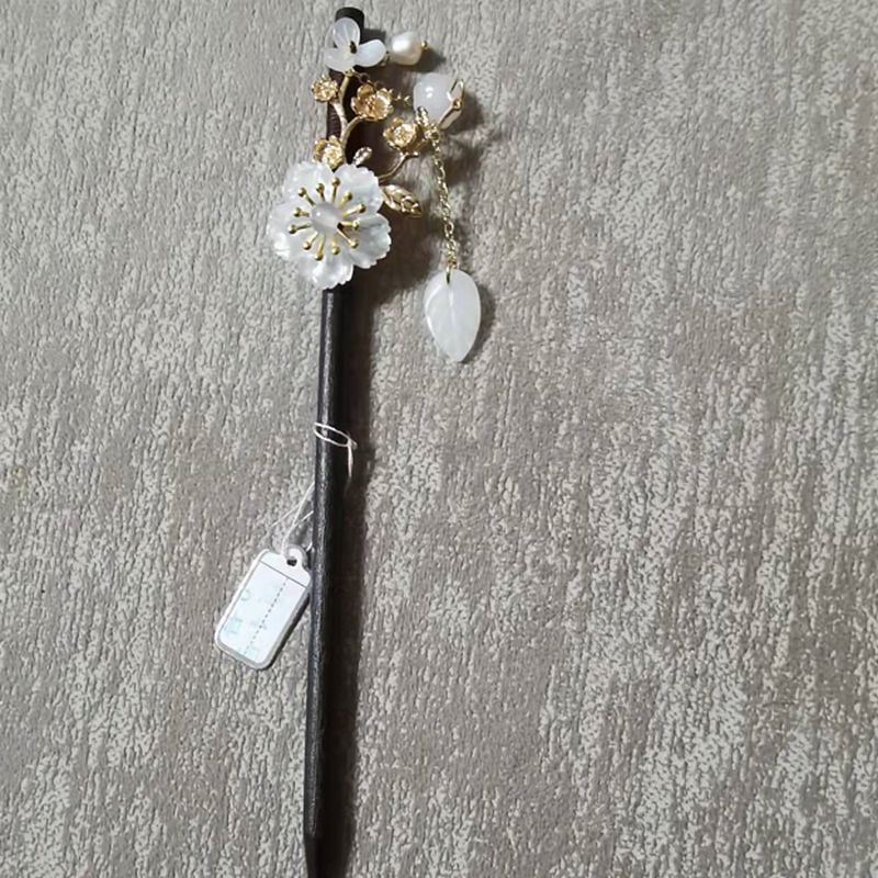 Gioielli di forcina per capelli accessori per capelli Hanfu in legno Vintage cinese