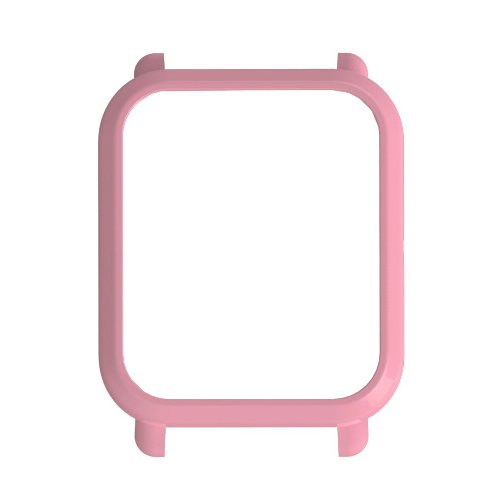 Para Amazfit GTS funda protectora parachoques cubierta completa TPU carcasa protectora para Huami Amazfit BIP/1S Accesorios: M / Gris