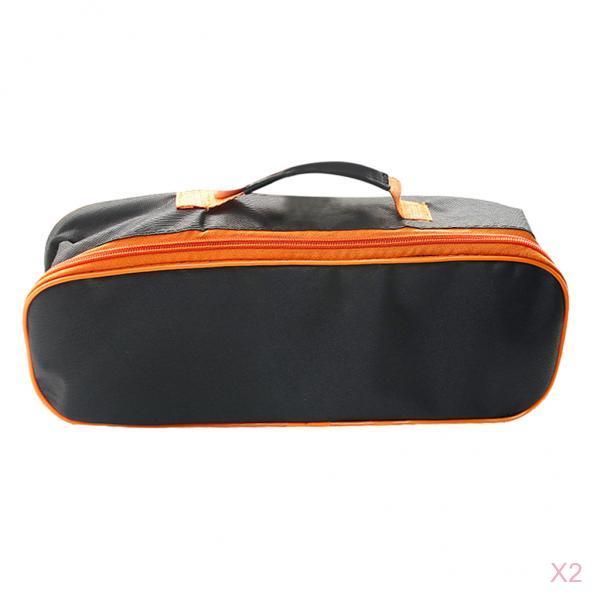 2x wielofunkcyjny odkurzacz ręczny torba z zamkiem błyskawicznym czarny