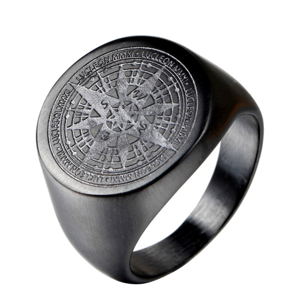 Goud vergulde zegel ring | Zilveren Ringen