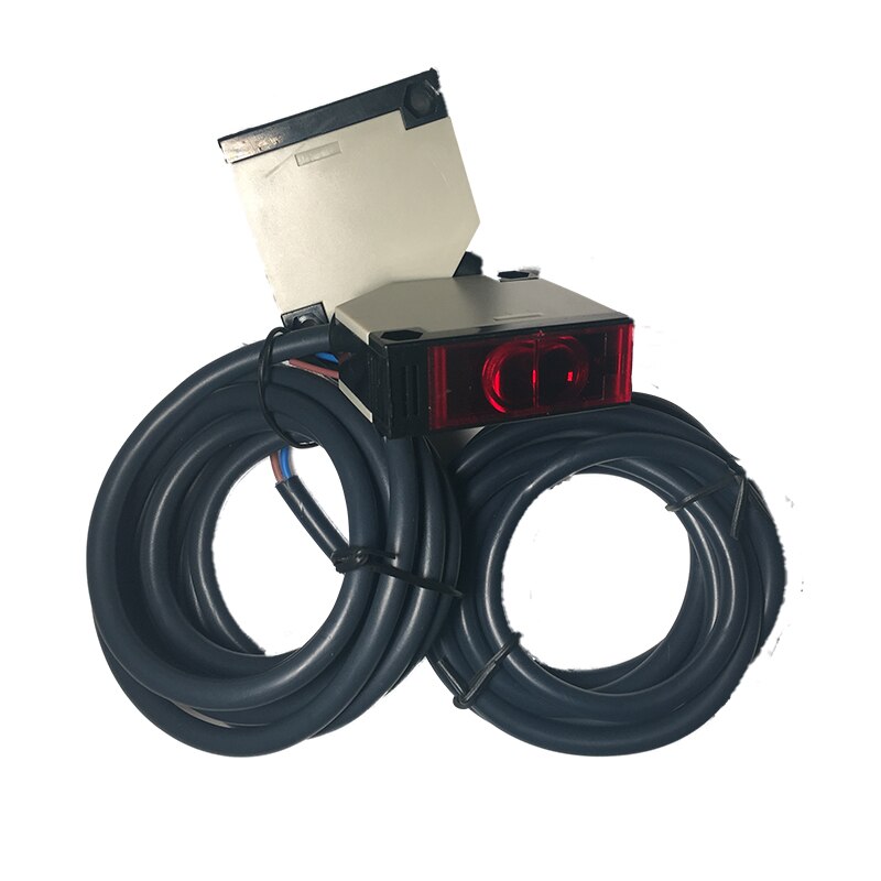 5m 12-250V AC/DC Photoelectric Sensor Relay output Infrared beam Sender/receiver Obstacle detector photocell Garage opener count