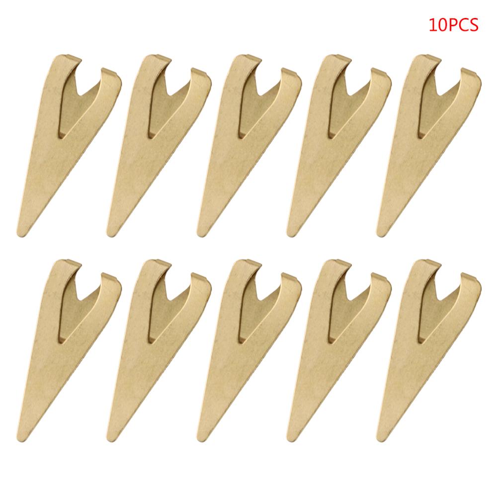 10Pcs Mini Metal Bookmark Paper Clips Page Holder For Book Stationery School