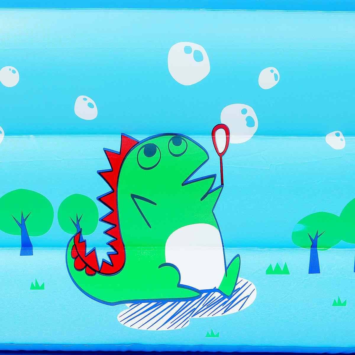 150CM 3Layers Inflatable Square Swimming Pool Children Inflatable Pool Bathing Tub Indoor Outdoor PVC Swimming Pool